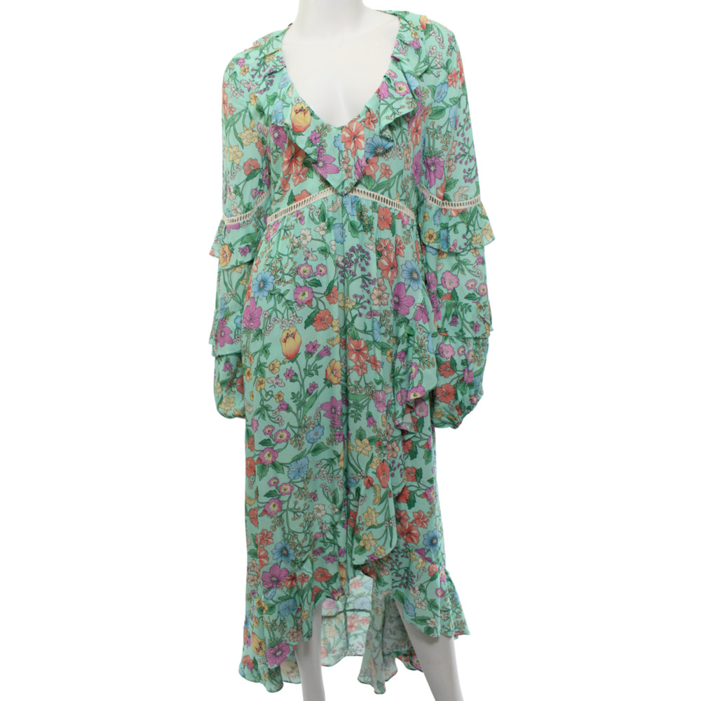 RESERVE TRADE for tristinhibler Spell & The Gypsy Sayulita Frill Gown birthstone